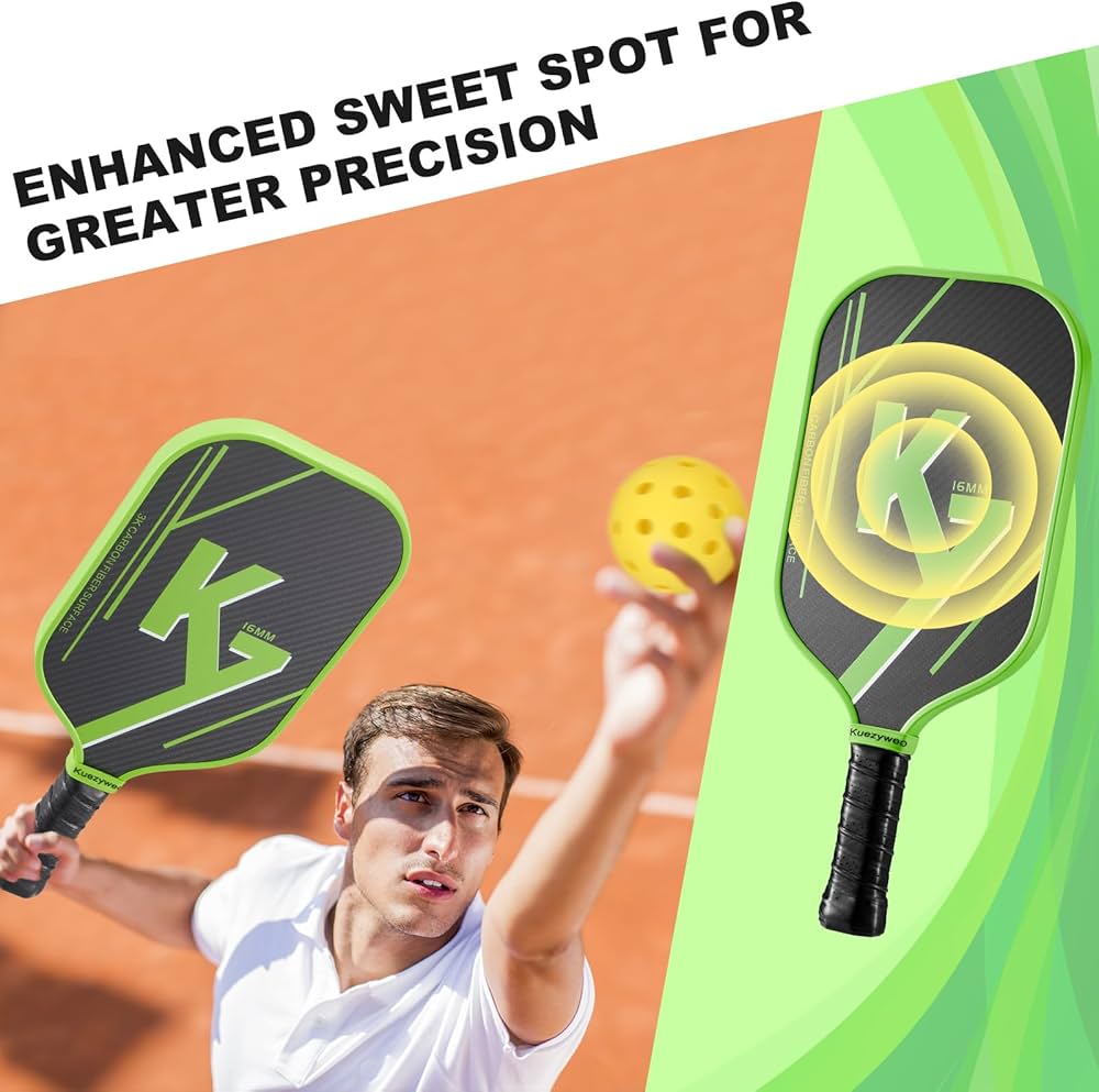 Amazon | T700 3K ピックルボールパドル カーボンファイバー-米国標準