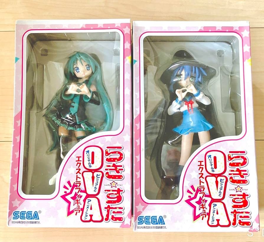 Amazon | らきすた 柊かがみ 泉こなた フィギュア OVA ミク