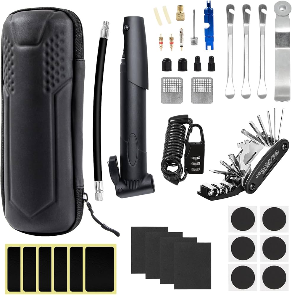 Amazon | Oziral 自転車 パンク修理キット 自転車工具 パンク修理