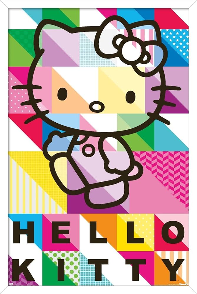 Amazon.com: Trends International Hello Kitty - Patterns Wall