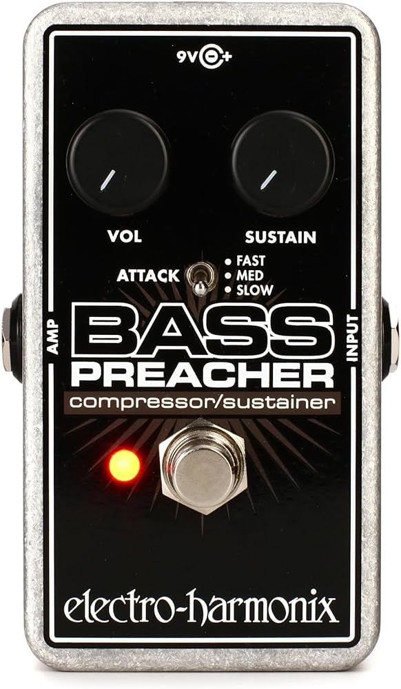 Amazon.com: Electro-Harmonix Bass Preacher Compressor/Sustainer