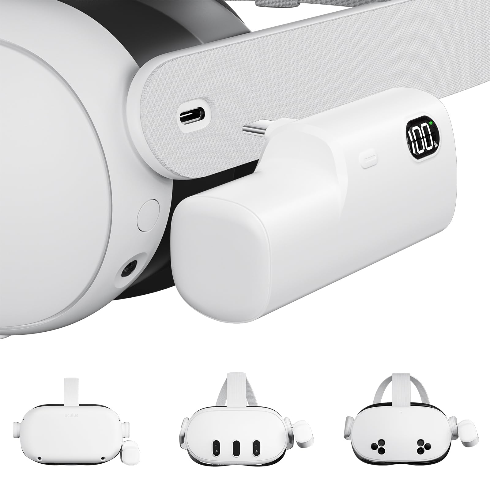Amazon.com: Battery Pack for Meta Quest 3/3S and 2, Accessories
