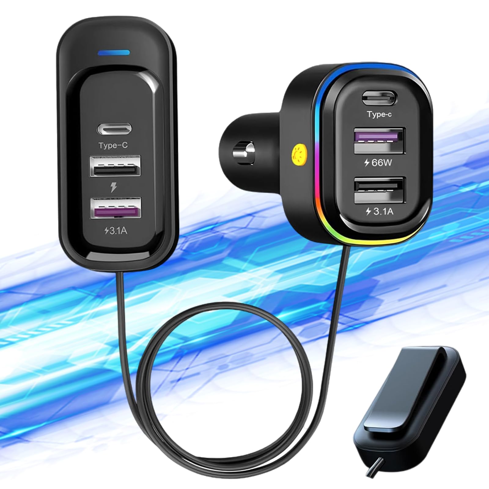 Amazon.co.jp: デイズルークス、ルークス シガーソケット USB 増設