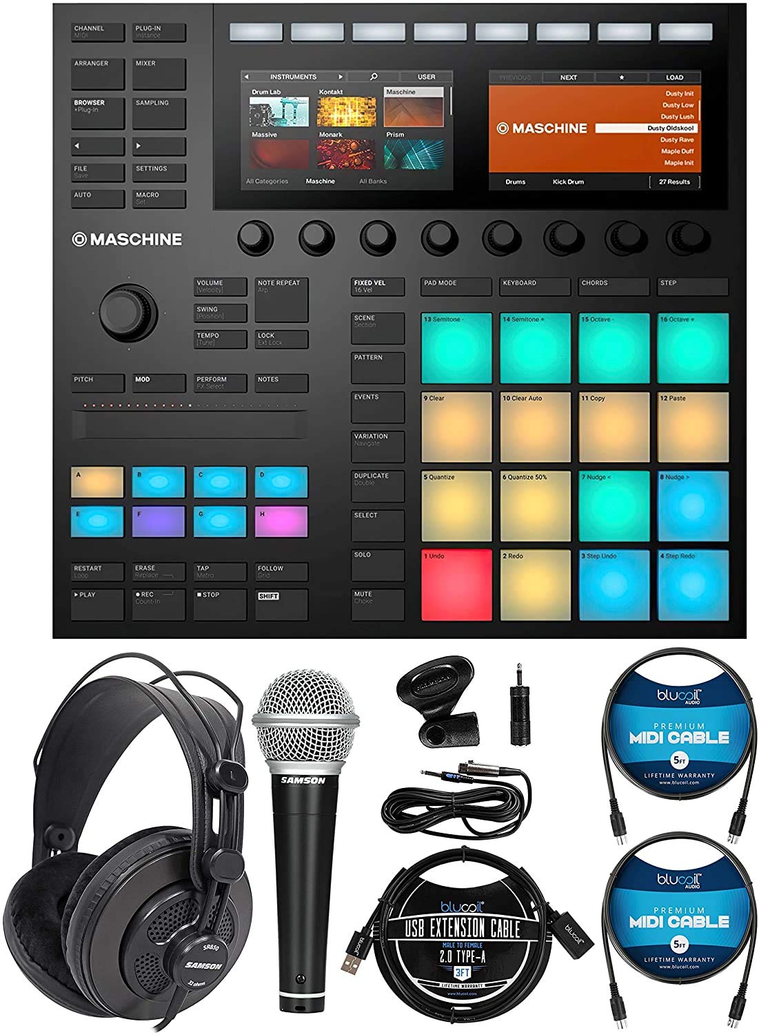 DTM・DAW MASCHINE MK3 Native Instruments Maschine MK3 Black