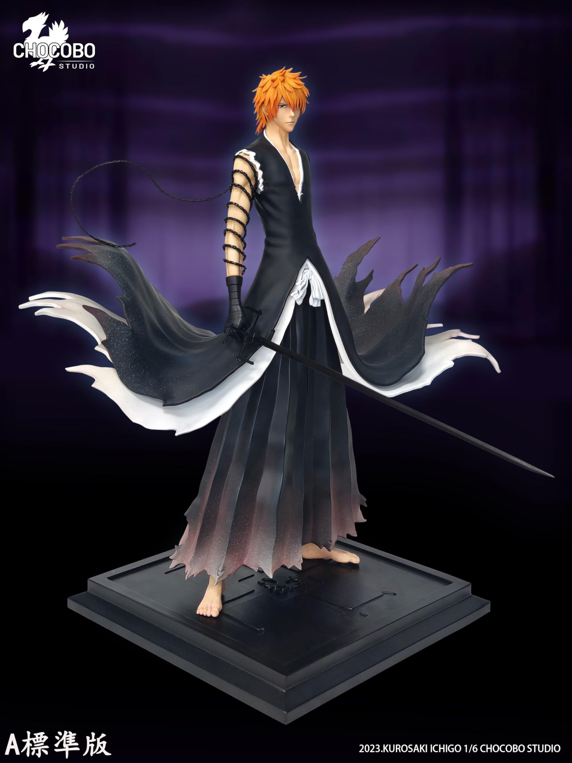 BLEACH 黒崎一護 ガレージキット ガレキ スタチュー⑤⑤ BLEACH 黒崎一
