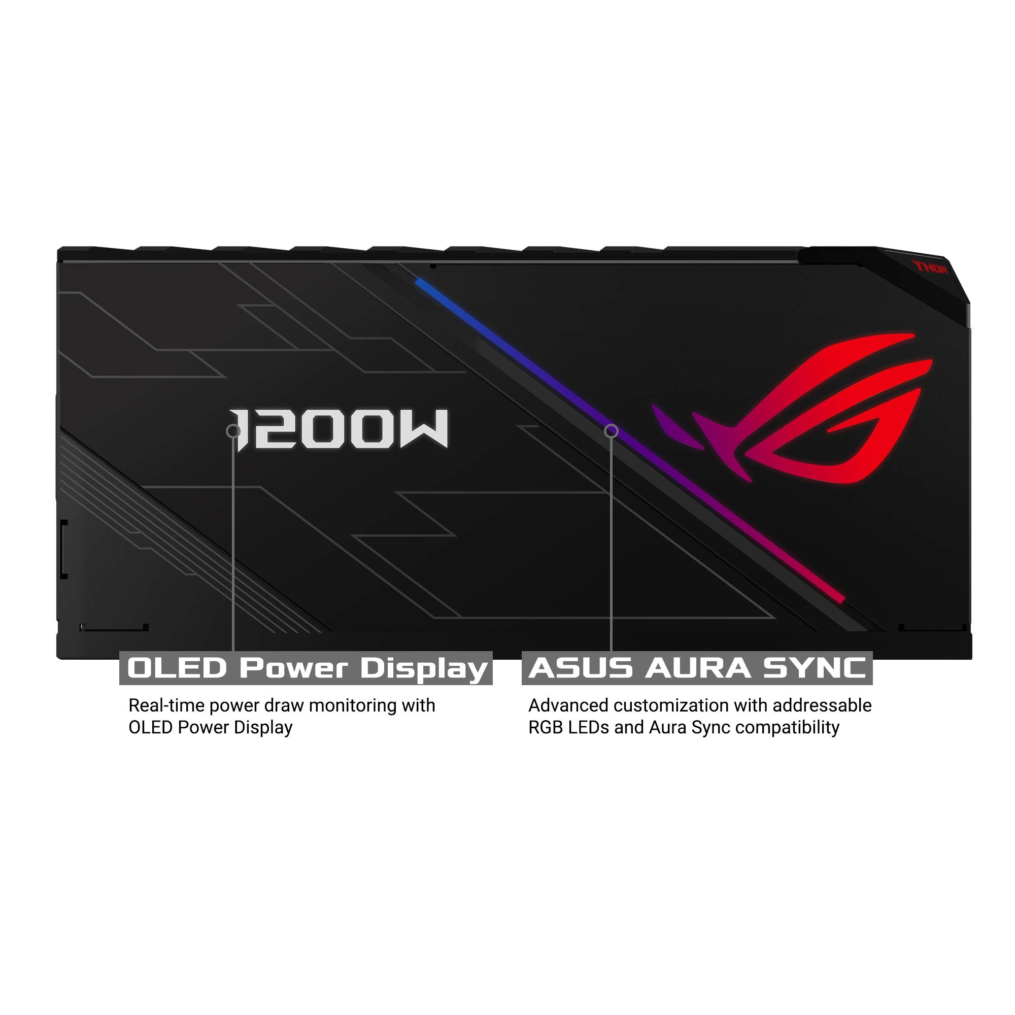 Amazon | ASUS ROG Thor 1200W プラチナ 電源ユニット ROG-THOR-1200P
