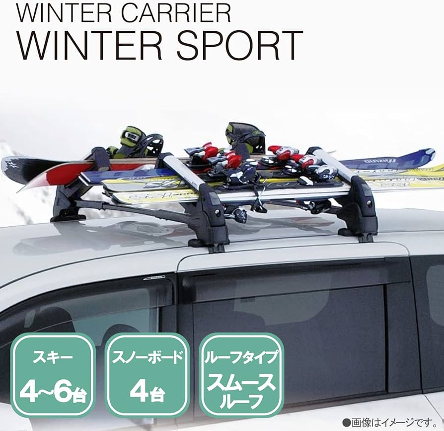 INNO TX726 カーメイト ボード／スキーキャリア エクストレイル T31