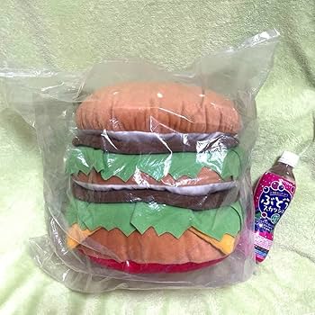 Amazon.co.jp: マクドナルド ビッグマック ハンバーガークッション 約
