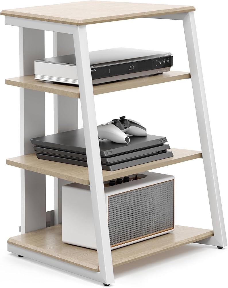 Amazon.co.jp: FITUEYES DESIGN オーディオラック AVラック 台形 木目
