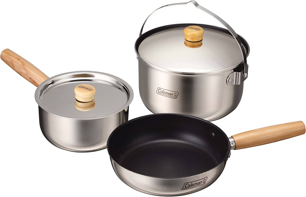 Amazon | Coleman(コールマン) アウトドアスタッキングクッカーセット