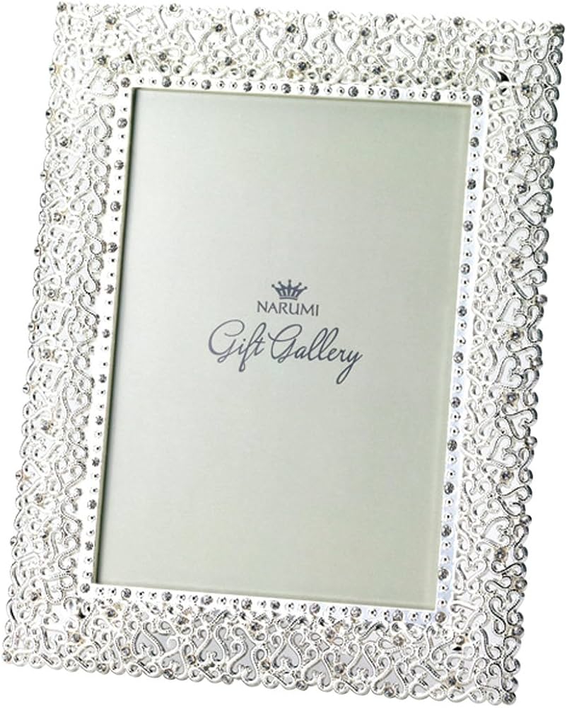 Amazon.co.jp: NARUMI(ナルミ) 写真たて・フォトフレーム シルバー 高