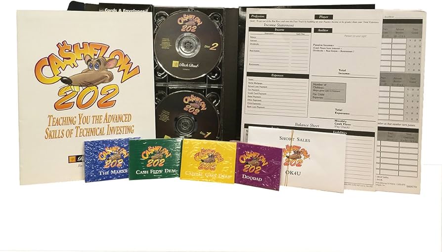 Amazon.com: Rich Dad Cashflow 101 and 202 Board Game Bundle : Toys