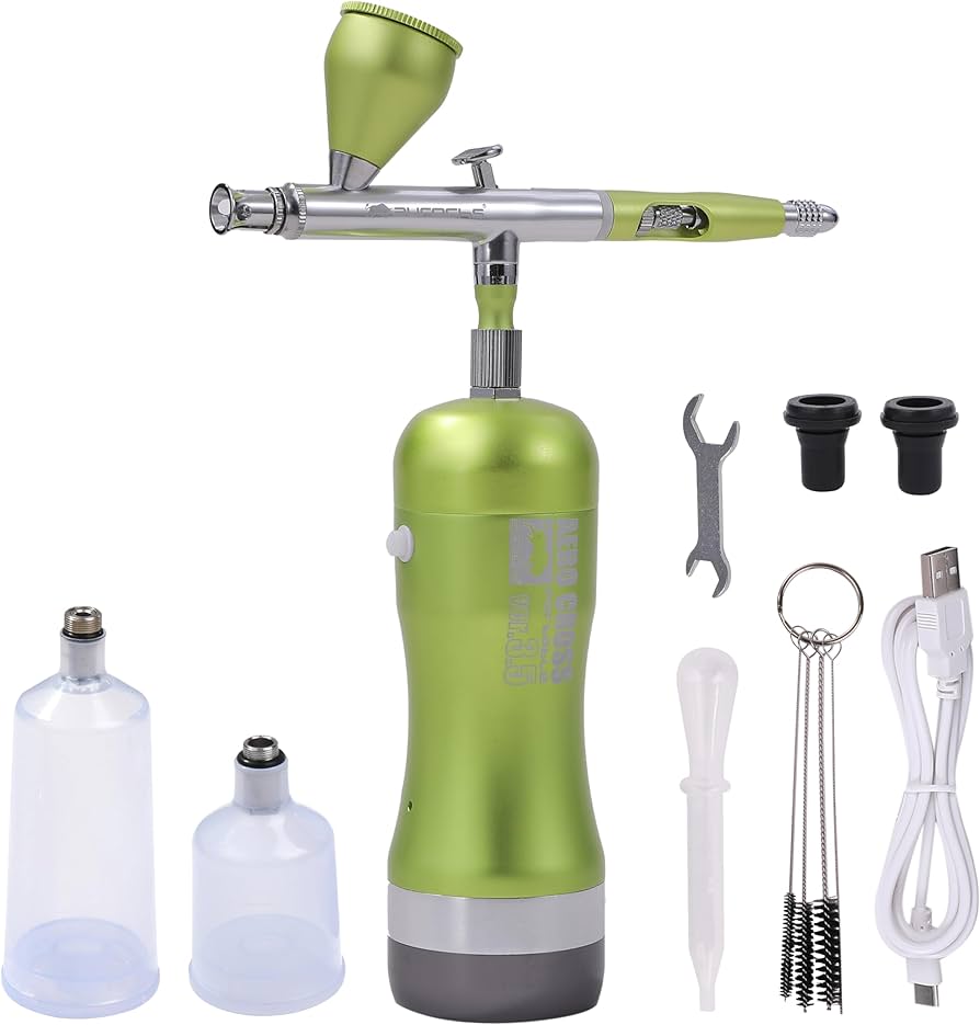 Amazon.co.jp: aurochs 充電式 エアブラシ エアロクロス コードレス