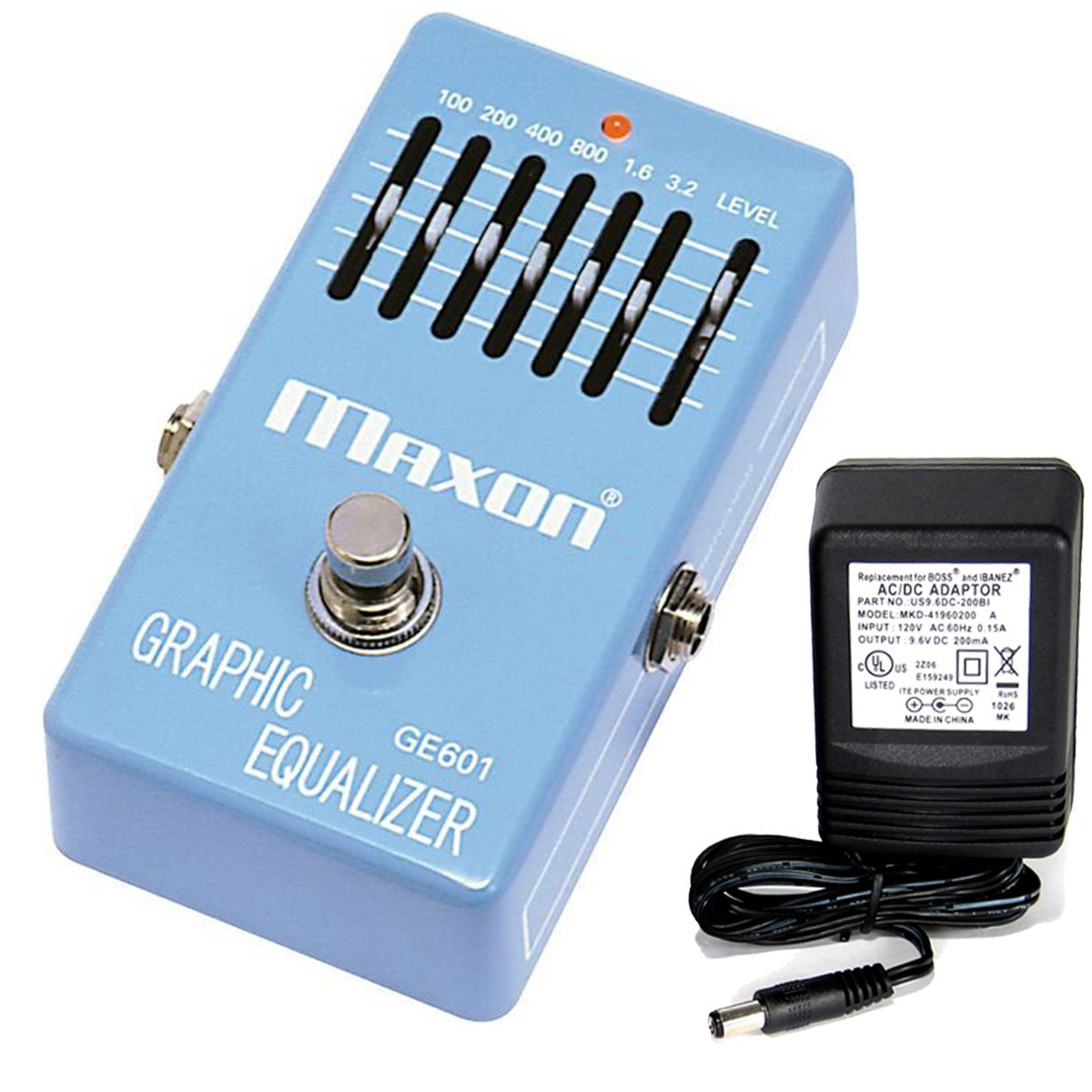 MAXON DUAL 2/3 OCTAVE EQ GE1500 グライコ 布袋 MAXON DUAL 2/3