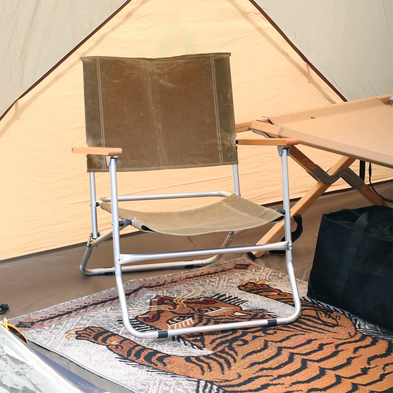 Amazon.co.jp: POST GENERAL ワックスドキャンバス ローバーチェア