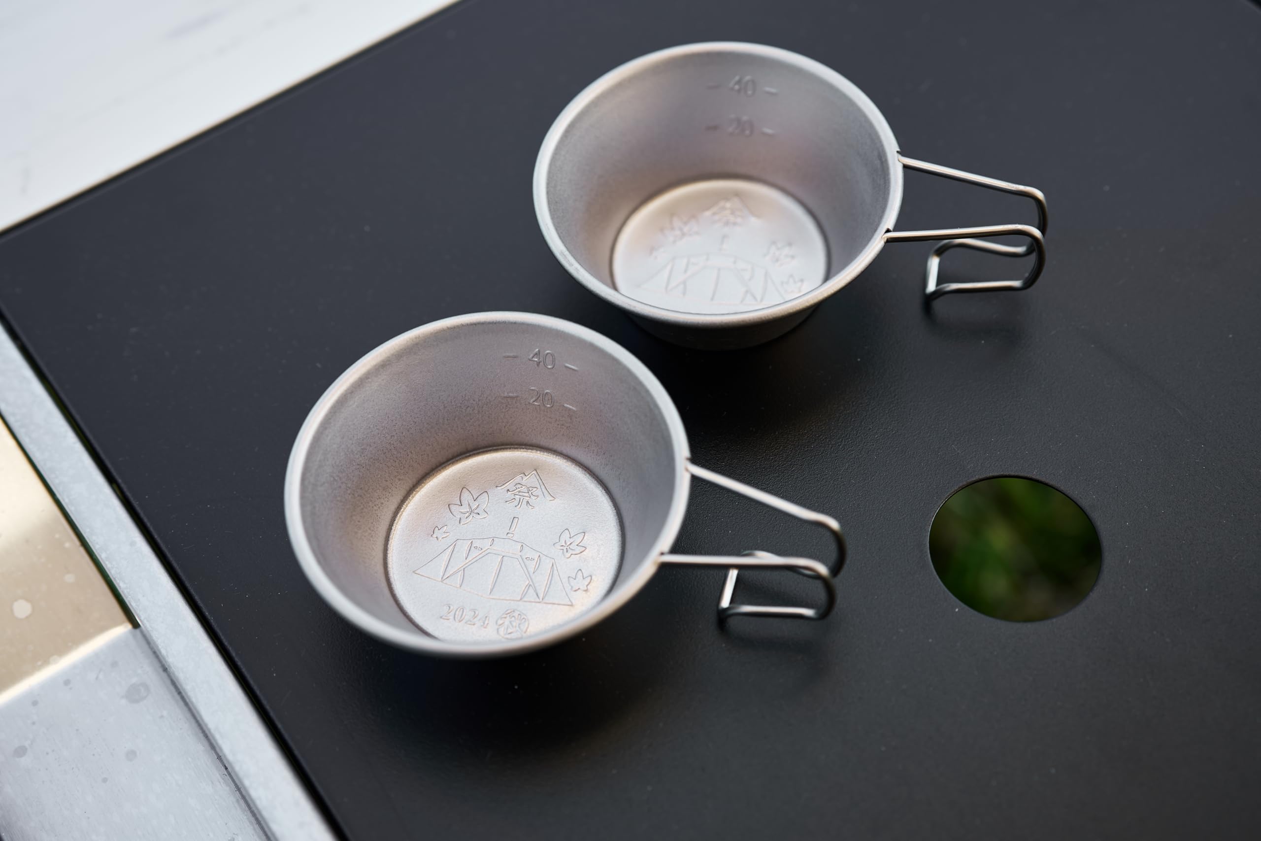 スノーピーク シェラカップ 2個セット FUKUYAMA限定 Titanium シェラ