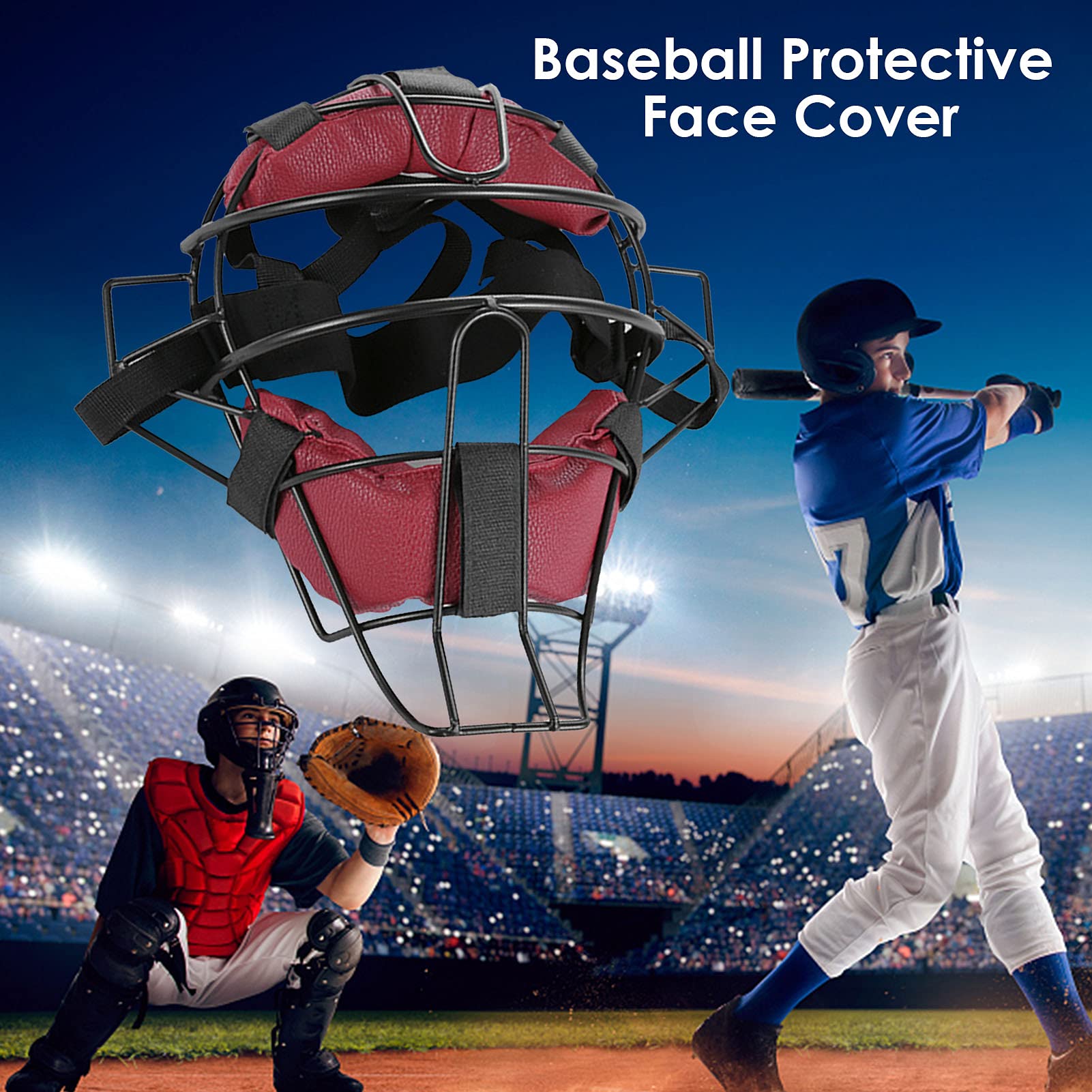 Amazon | 野球 ソフトボール マスク 野球 顔面保護 ソフトボール用