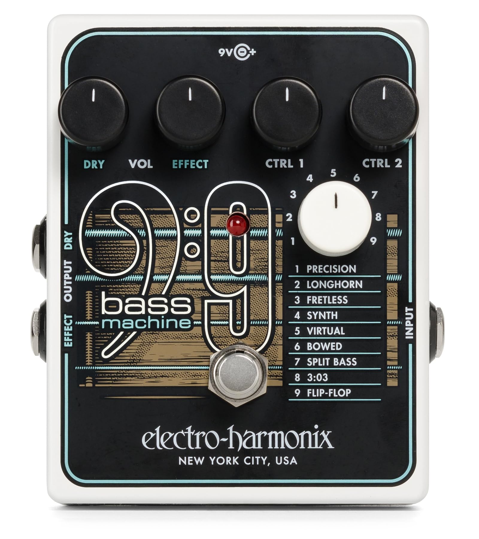 Amazon | ELECTRO-HARMONIX BASS 9 Bass Machine ベースサウンド