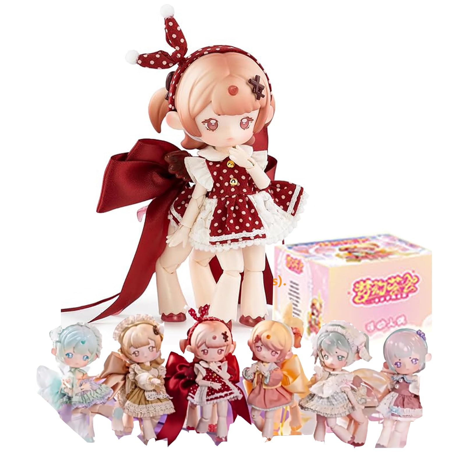 Amazon.com: GNATAPIAY BJD Dolls Blind Box,Kawaii BJD Dolls Penny's