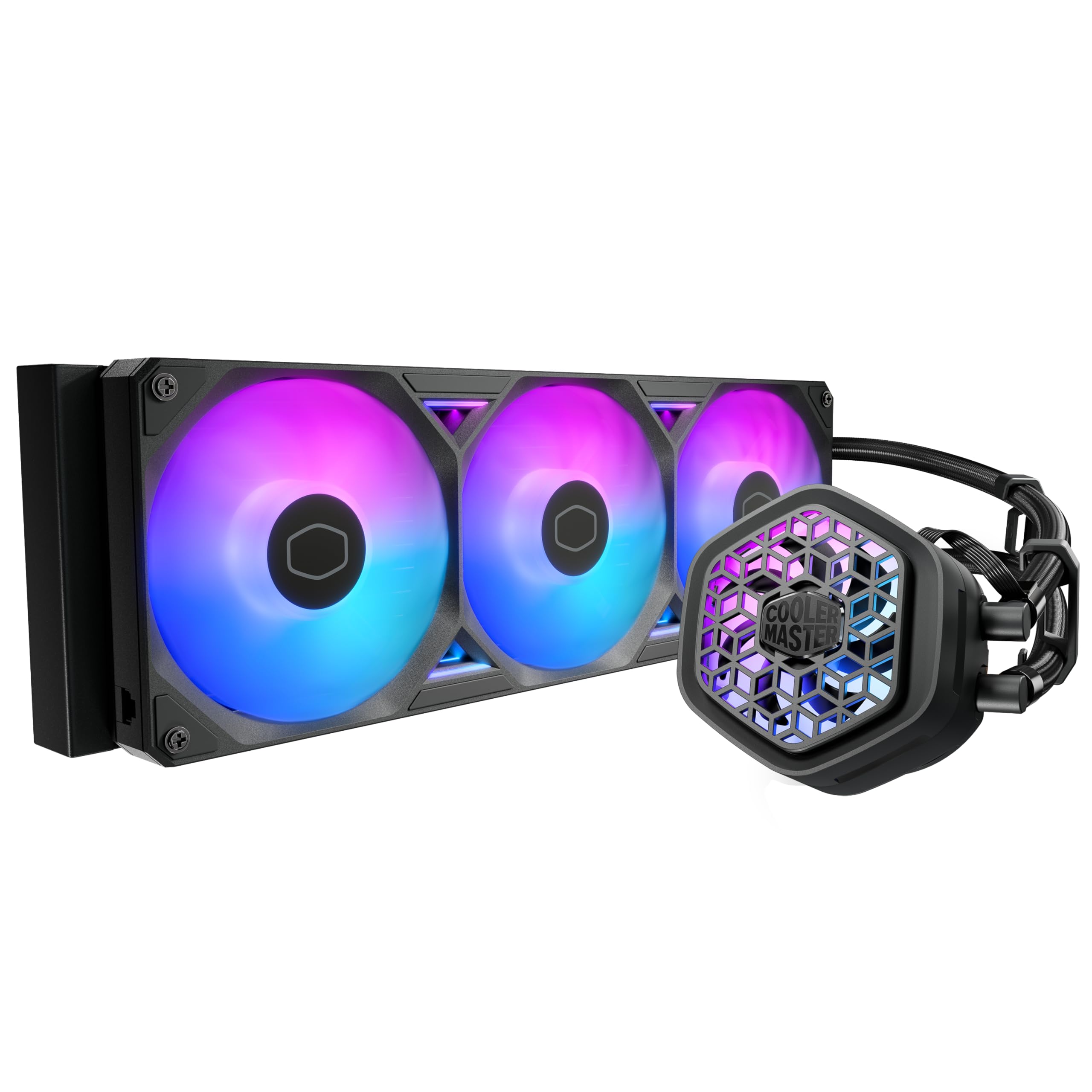 Amazon.co.jp: Cooler Master ML 360 Atmos II VRM Fan ARGB 簡易水冷