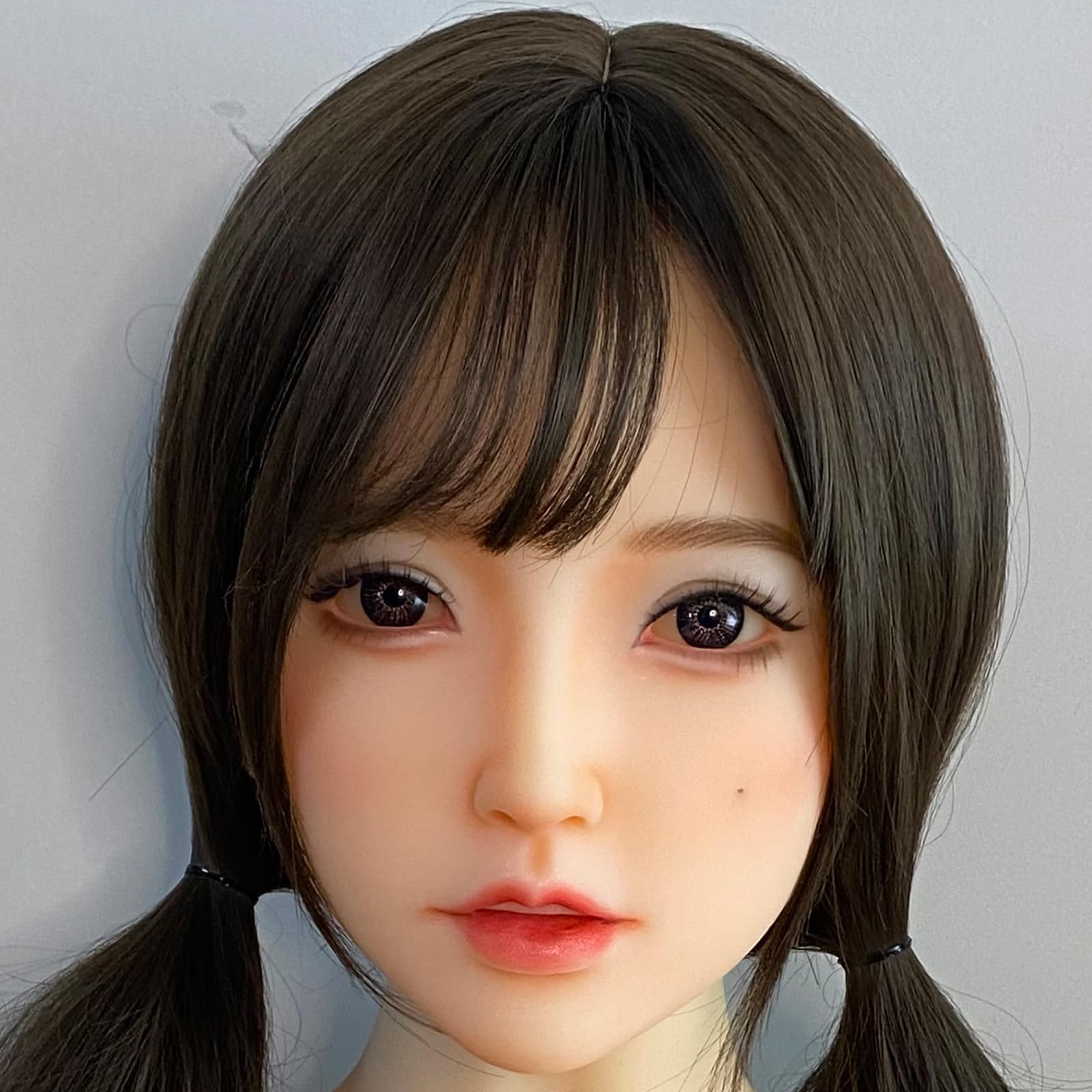 Amazon.co.jp: フィギュア ヘッド ウィッグ付きドールヘッド 等身大