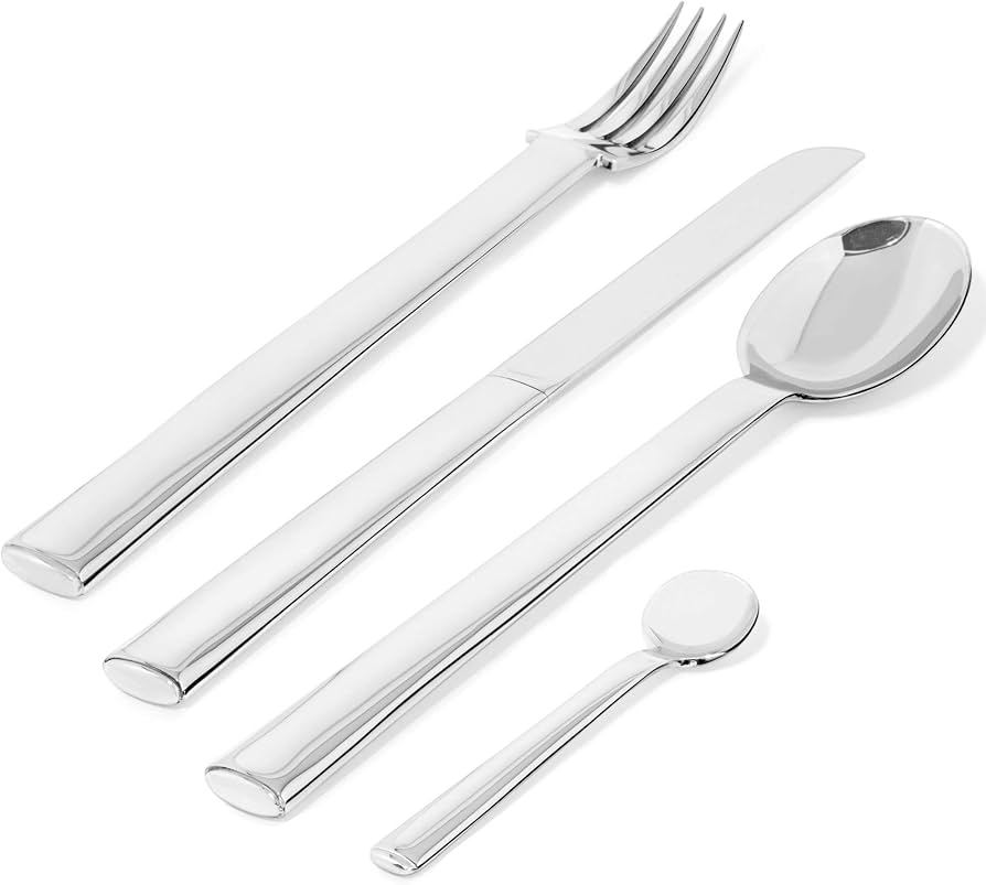 ALESSI Rundes Modell サラダセット JH01/14 Rundes Modell - Cutlery