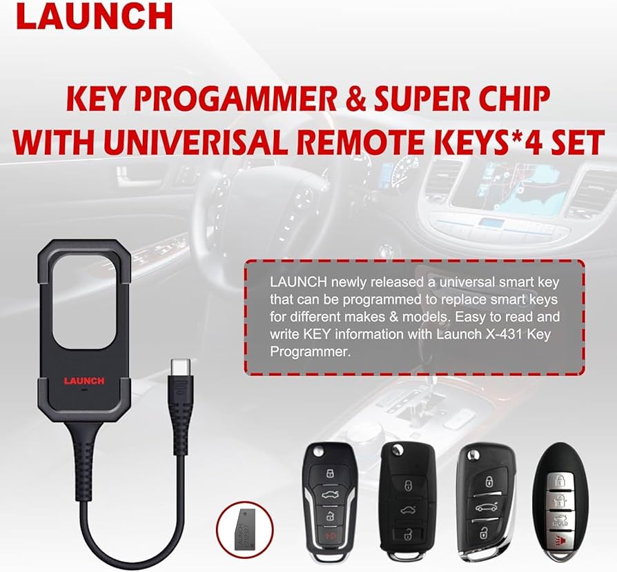 LAUNCH X-431 Key Programmierer Remote Maker Wegfahrsperre Scan