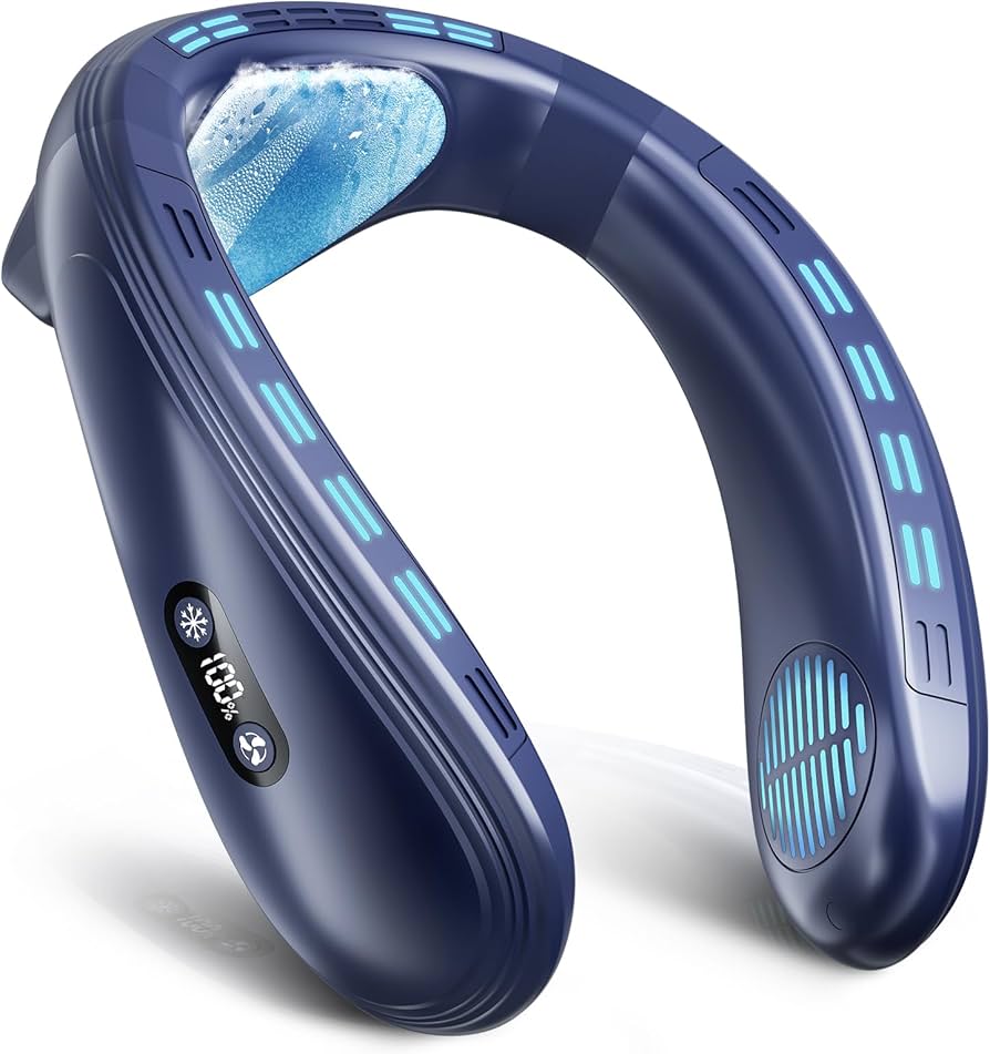 Amazon | 首掛け扇風機 ネッククーラー 瞬間冷却【2025夏モデル ネック