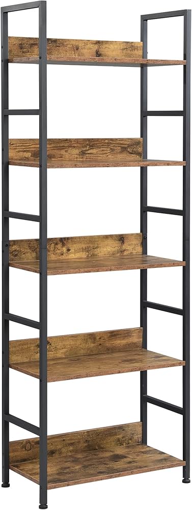 Amazon｜XINYF オープンシェルフ ラック 5段 幅60奥行30高さ171cm (L-5