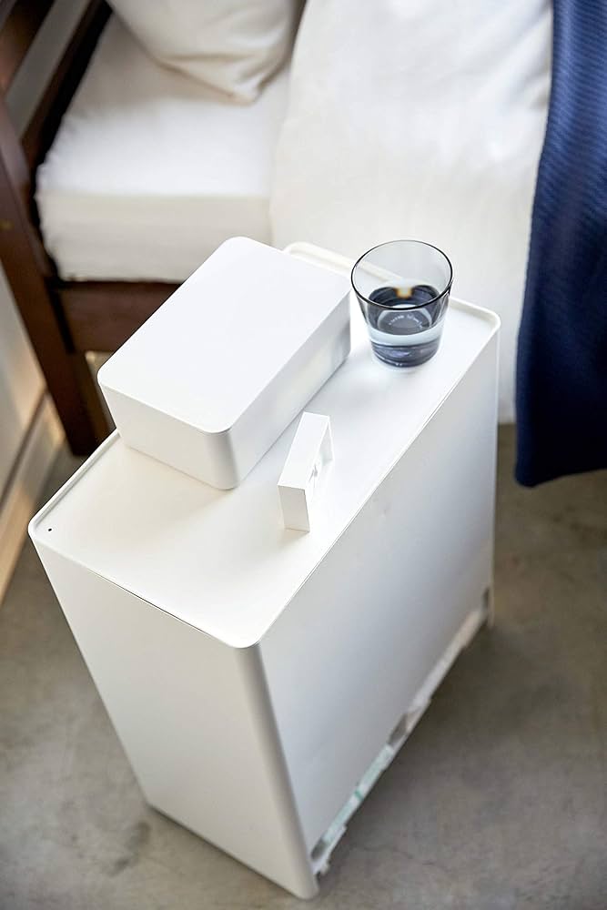 Amazon｜山崎実業(Yamazaki) シニア&ベビー オムツストッカー ホワイト