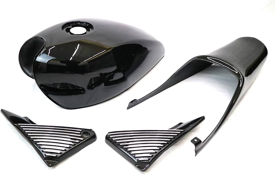 Amazon | ゼファー400 外装セット 黒 タンク アルフィン サイド