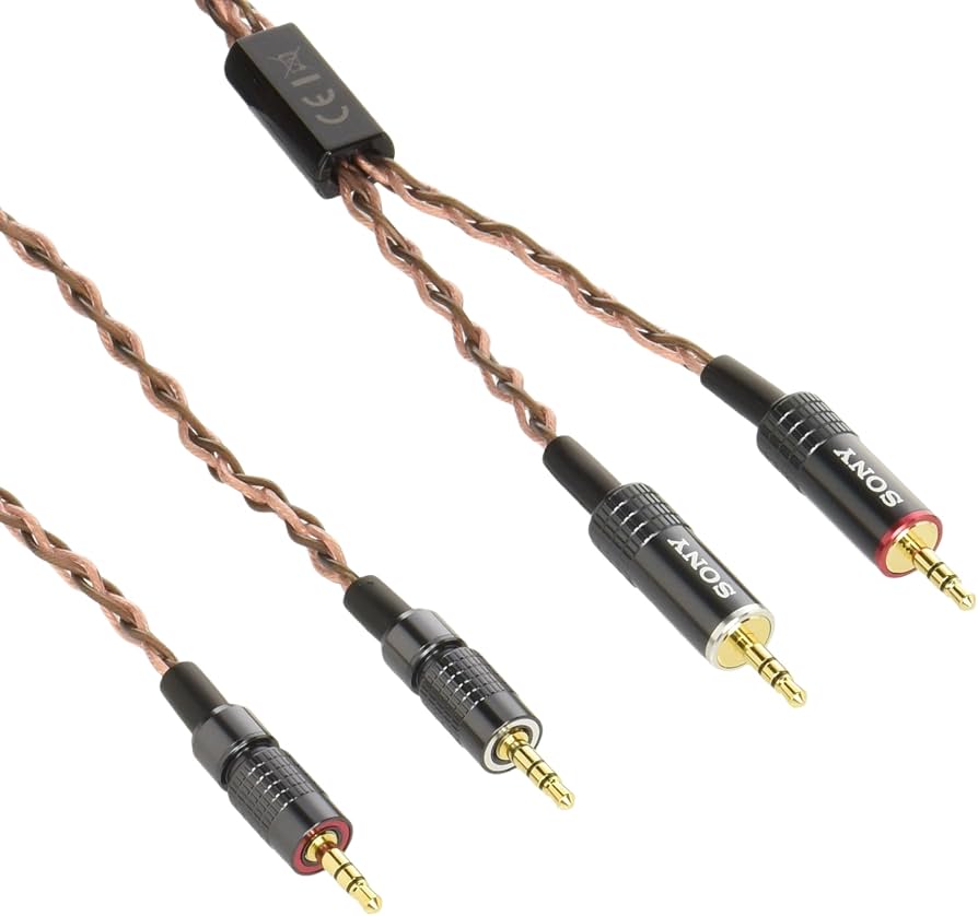 Amazon | ソニー ヘッドホンケーブル 1.2m 3極ミニプラグ バランス接続