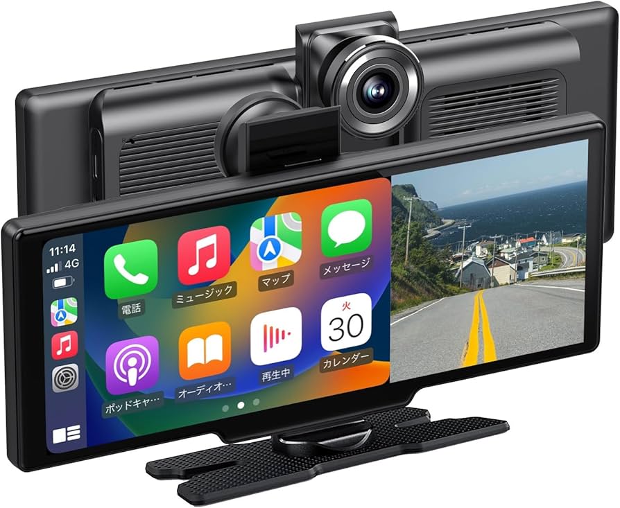 Amazon.co.jp: カーオーディオ一体型 CarPlay Android Auto 対応