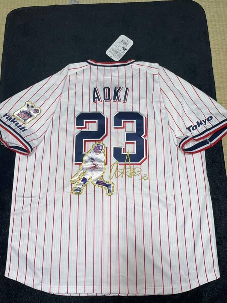 Amazon.co.jp: 東京ヤクルトスワローズ 青木宣親 ユニフォーム 1500