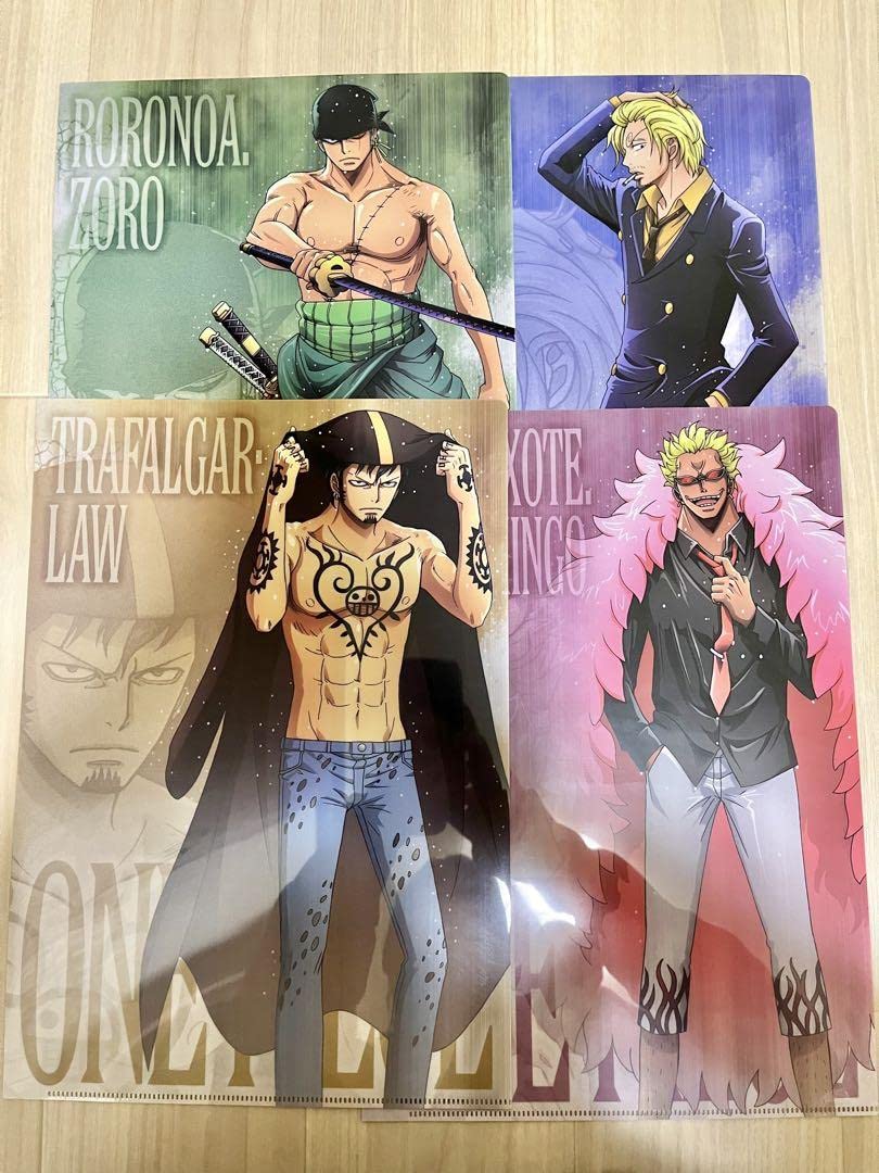 未開封 ONE PIECE タキシード クリアファイルセット 未開封 ONE PIECE