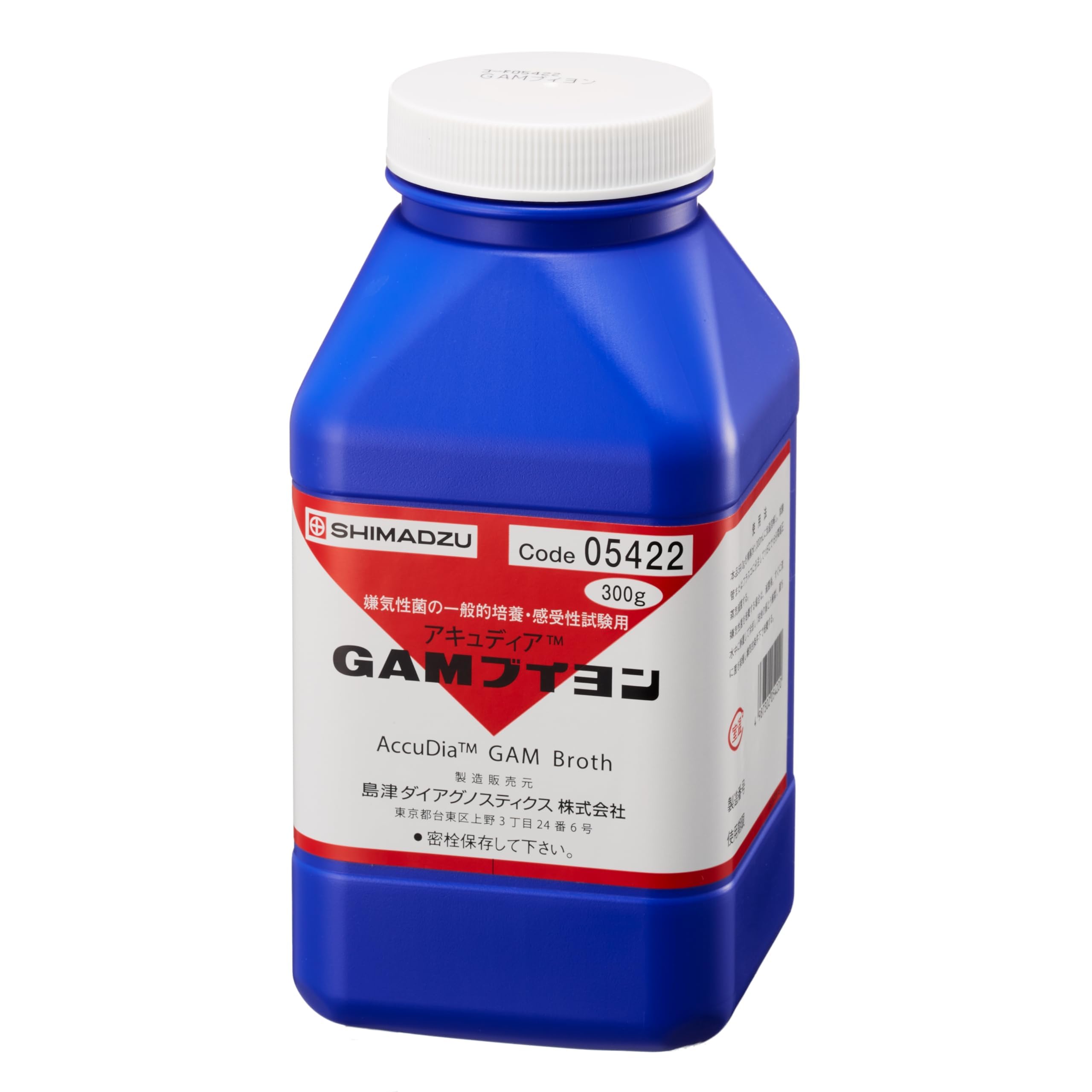 Amazon | 島津ダイアグノスティクス 粉末培地 GAMブイヨン 300g | 寒天