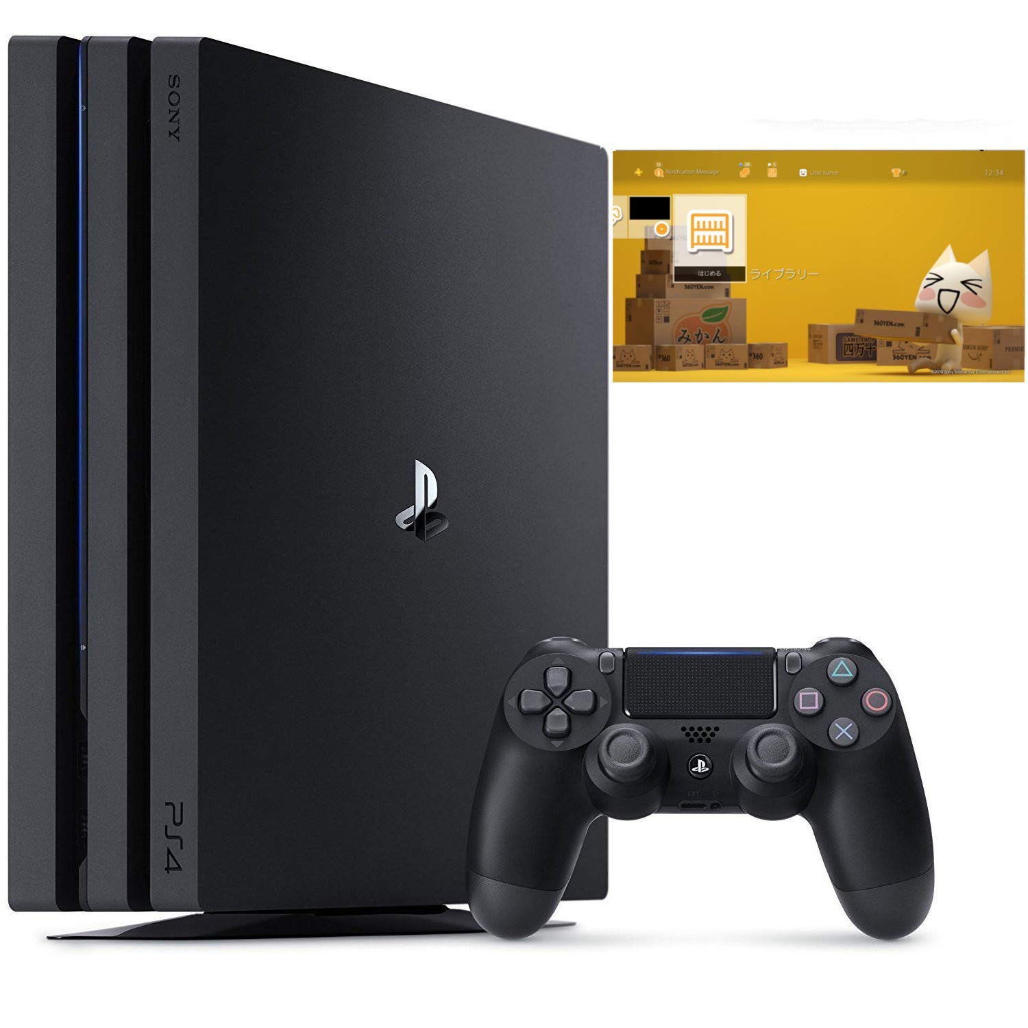 Amazon.co.jp: PlayStation 4 Pro ジェット・ブラック 1TB (CUH