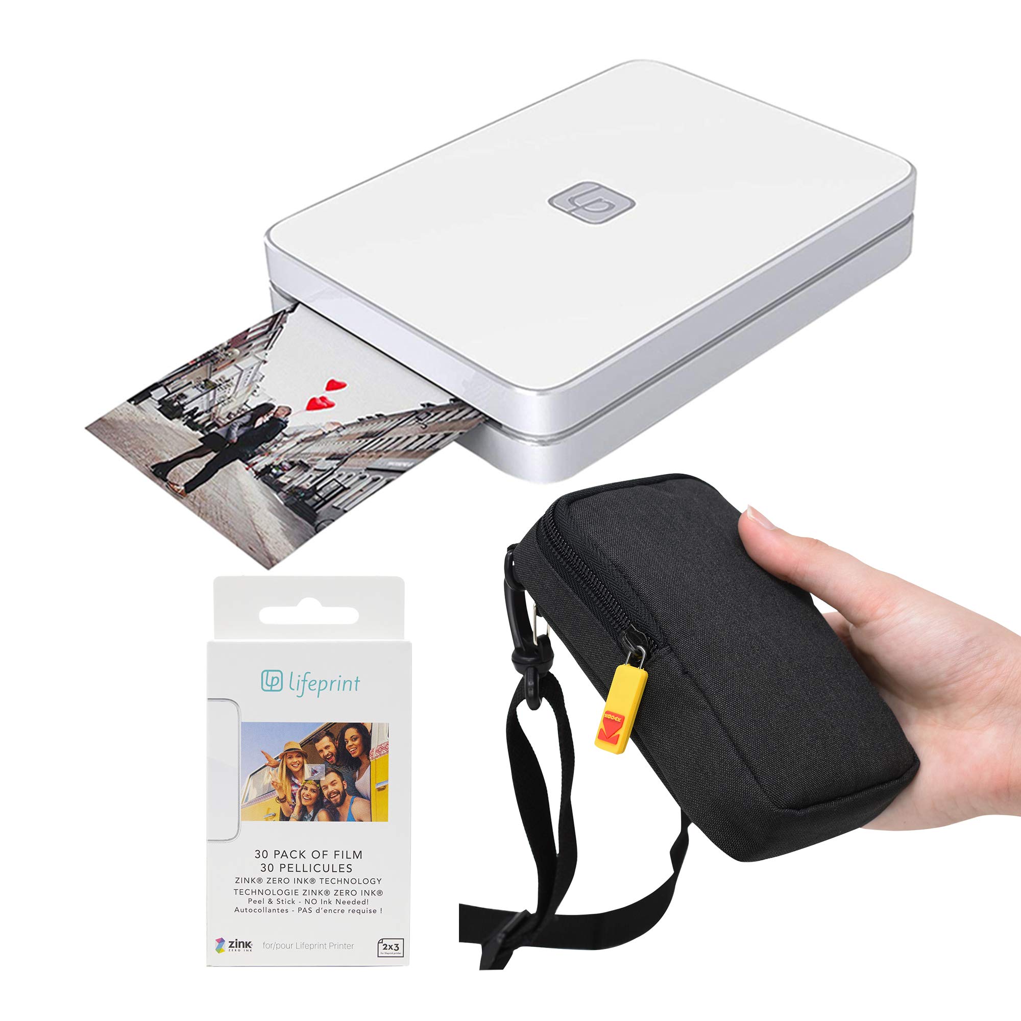 Amazon.com : Lifeprint 2x3 Portable Photo and Video Printer (White