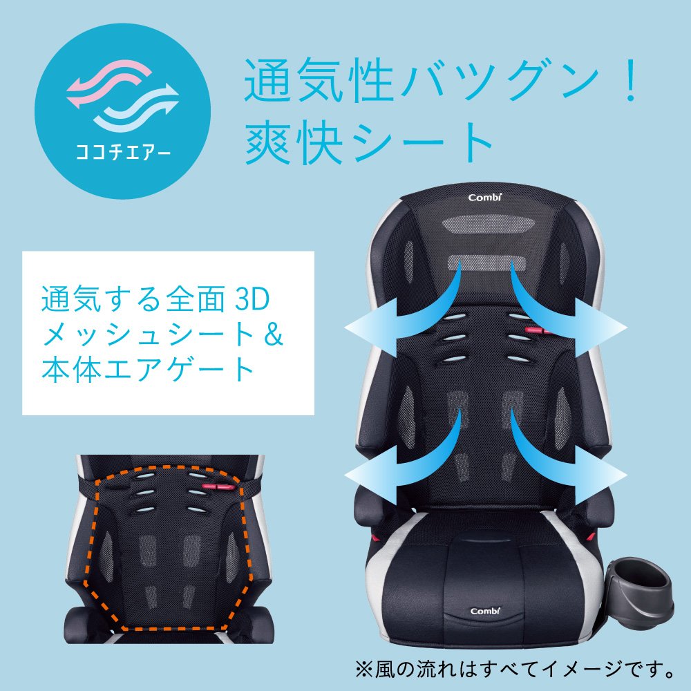Amazon | コンビ シートベルト固定 チャイルド&ジュニアシート 1歳頃