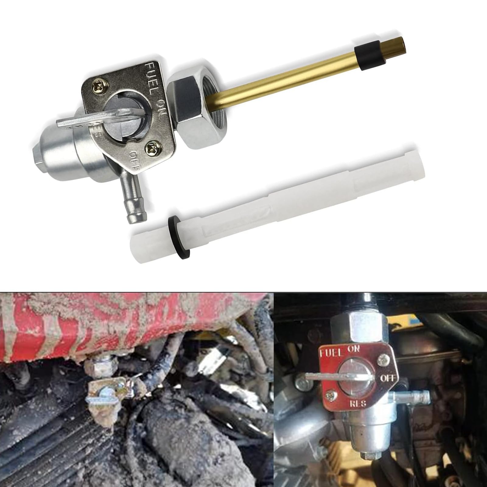 Amazon | DGYACHOR 燃料コック 適合型式 GB250 クラブマン CB750FB