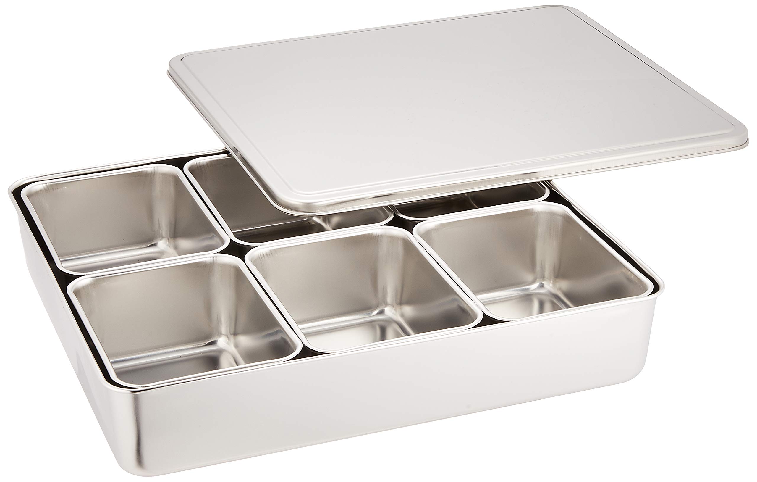 Amazon｜遠藤商事(Endo Shoji) TKG 調味料薬味入れ 6ヶ入 幅×奥行×高さ