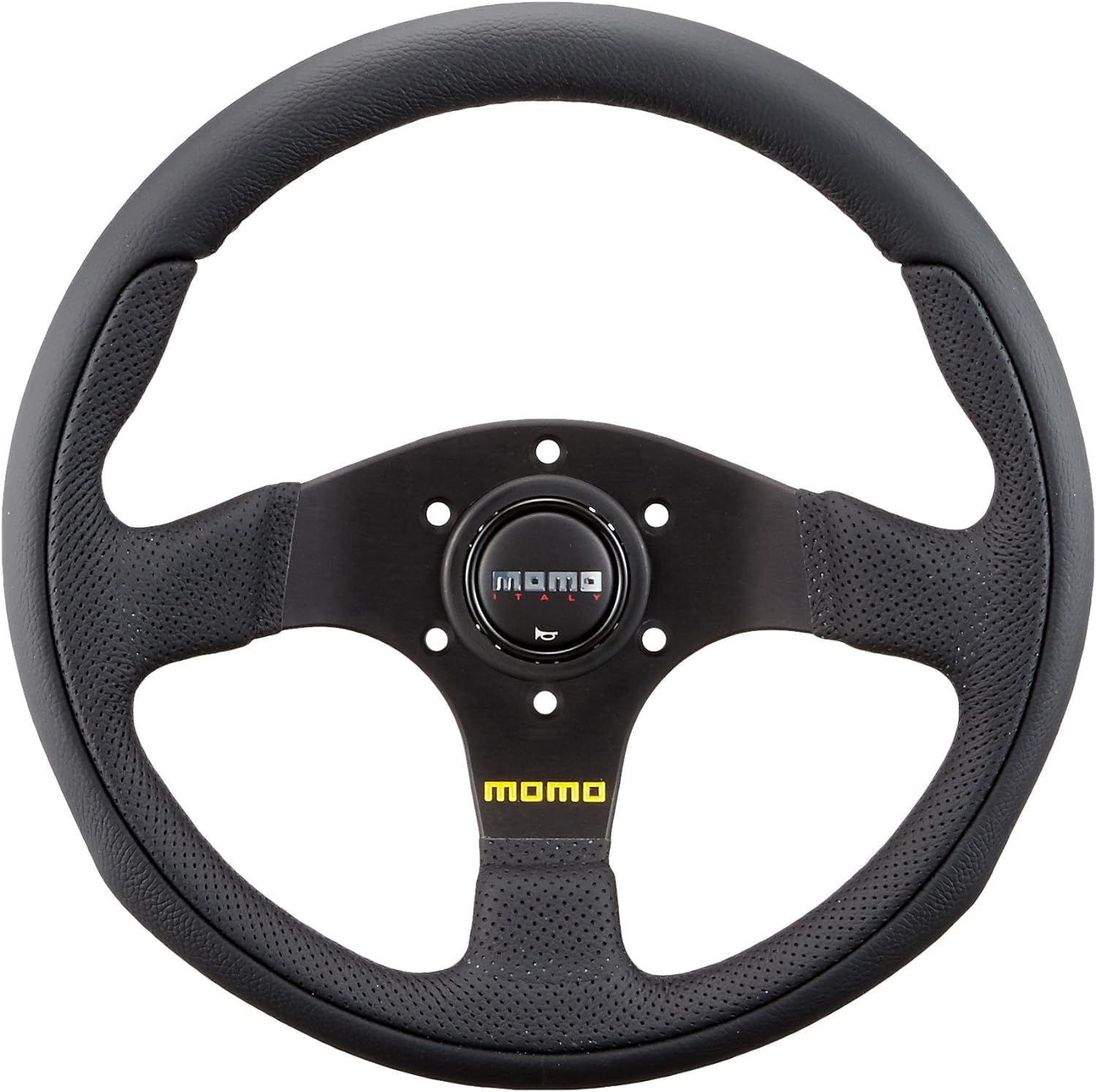 Amazon | MOMO(モモ) ステアリング ティーム 30パイ BK T-1002