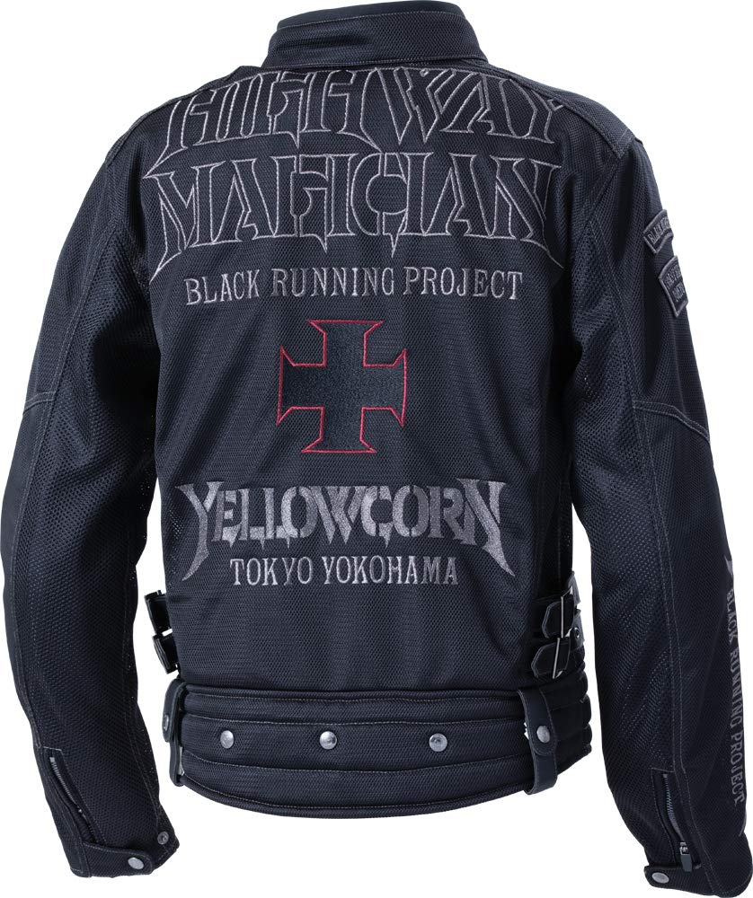 Amazon.co.jp: Yellow Corn Highway Magician Mesh Jacket YB-0105-BK
