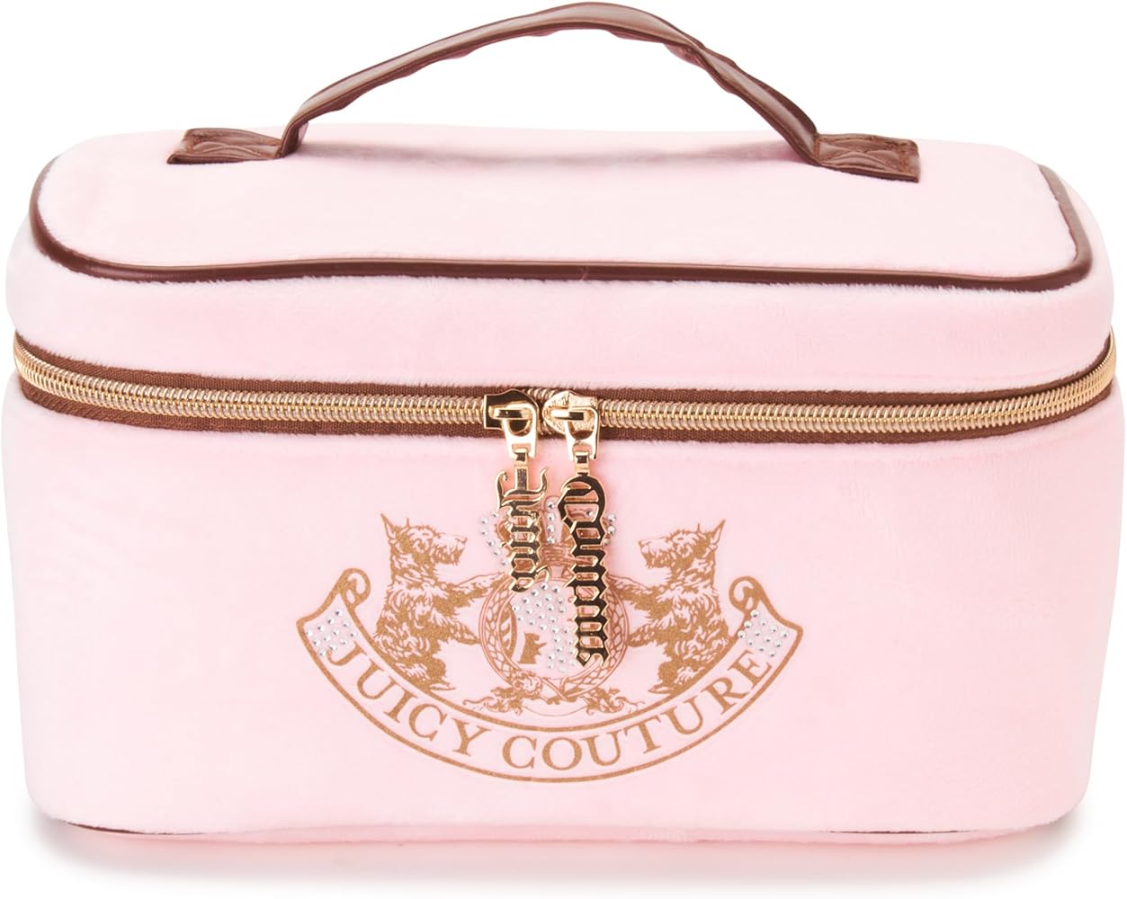 Amazon.com: Juicy Couture Pink Makeup Bag Cosmetics Organizer