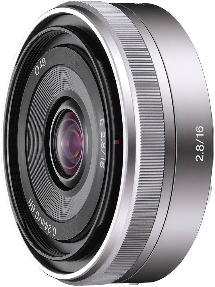 Amazon.com : Sony Alpha 16mm F2.8 Wide-Angle E-Mount Fixed Lens
