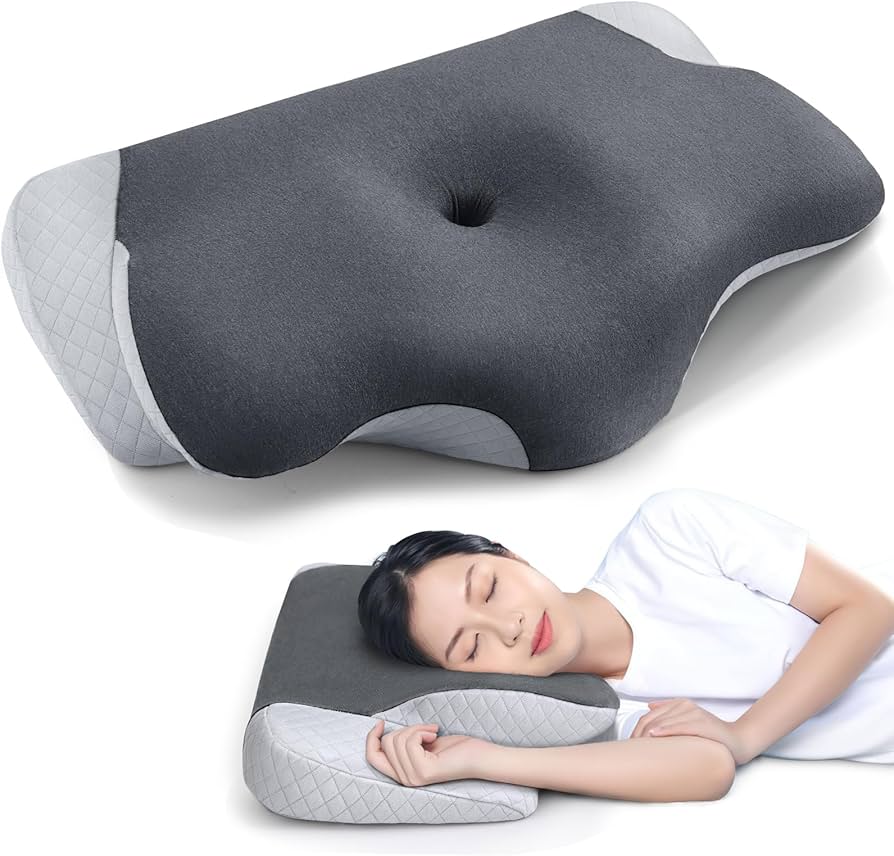 Amazon｜枕 首が痛くならない 低反発 まくら 低反発枕【耳と後頭部の