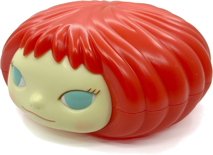 Amazon.co.jp: [奈良美智] グミ ガール インテリア 雑貨 オブジェ 容器