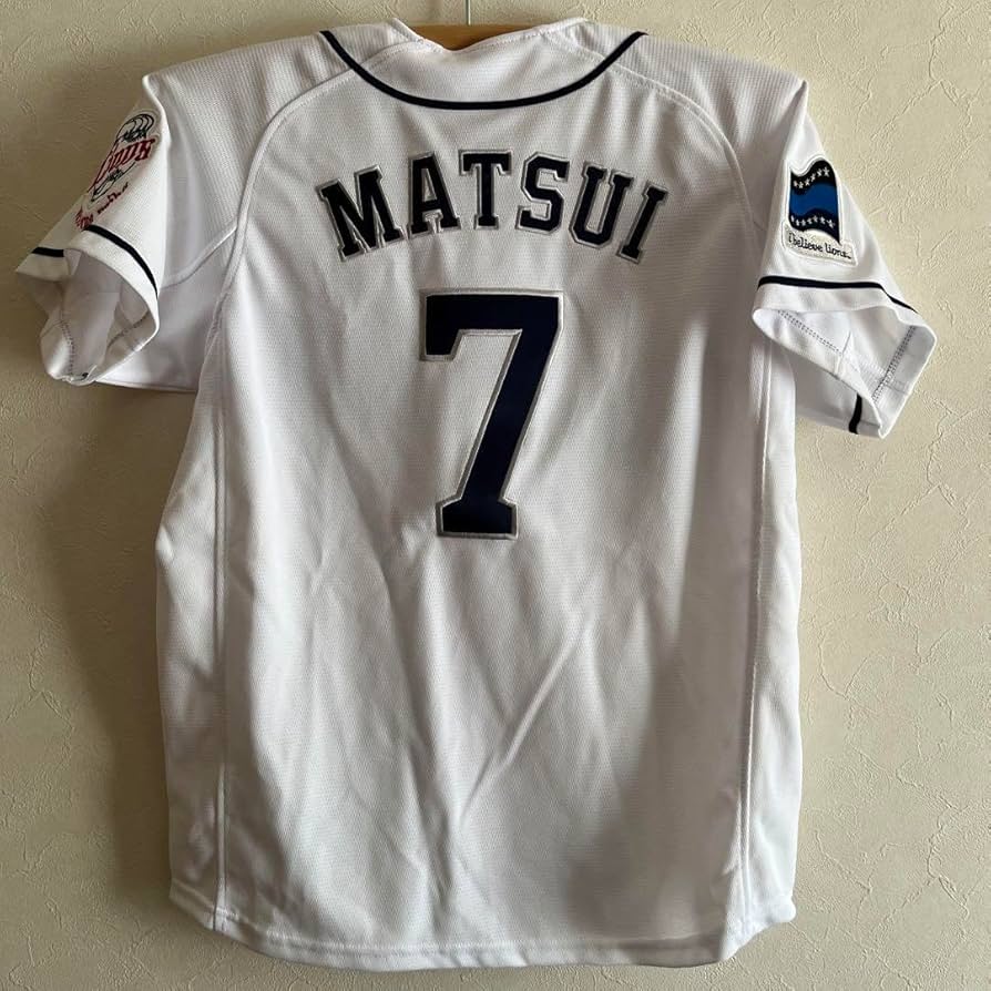 Amazon.co.jp: 埼玉西武ライオンズ 松井稼頭央 レプリカユニフォーム