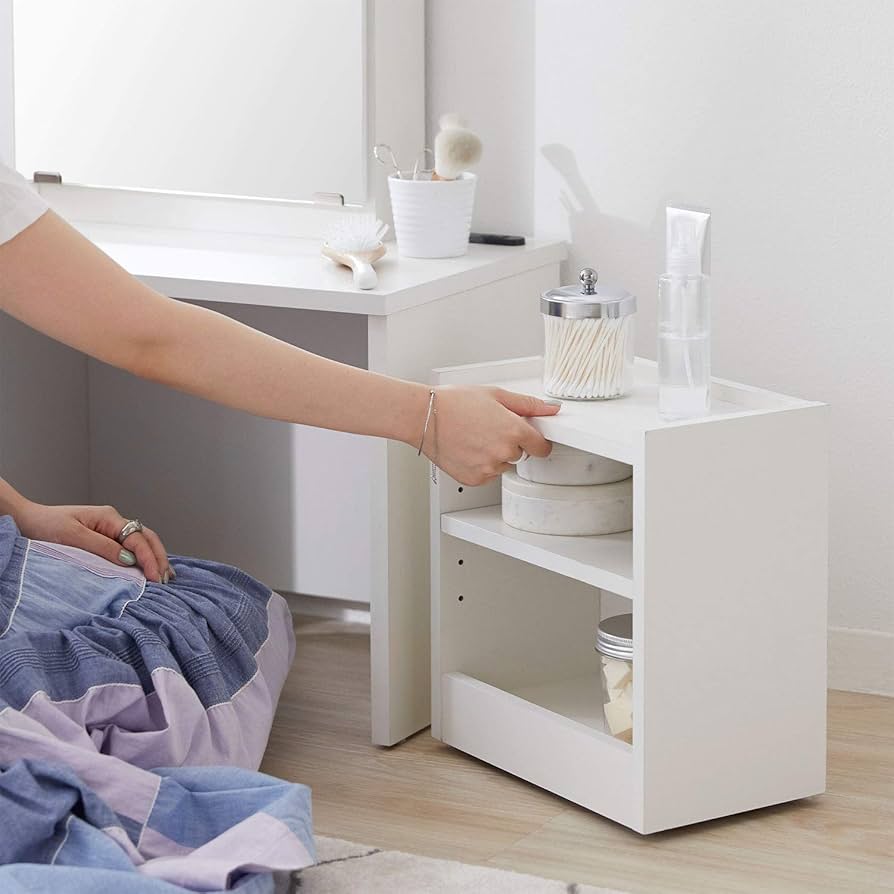 Amazon｜LOWYA ロウヤ ドレッサー テーブル ロータイプ コンパクト