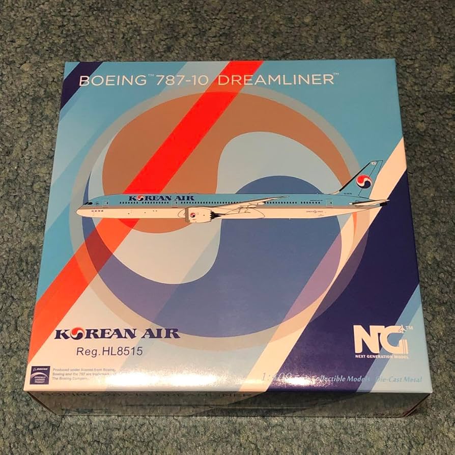 大韓航空 B787-10 1/400 飛行機模型大韓航空 B787-10 1/400 飛行機模型 【